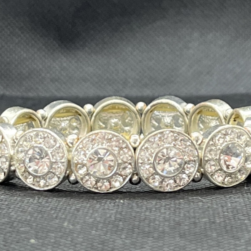 Rhinestone bracelet - Picture 2 of 2